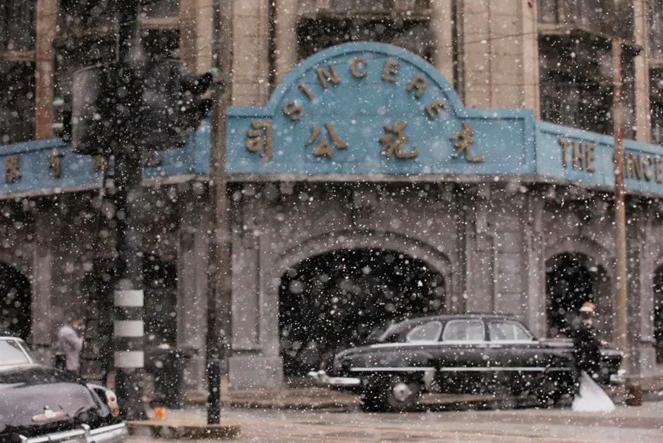 冬日驚喜,上海這些地方「下雪」了!