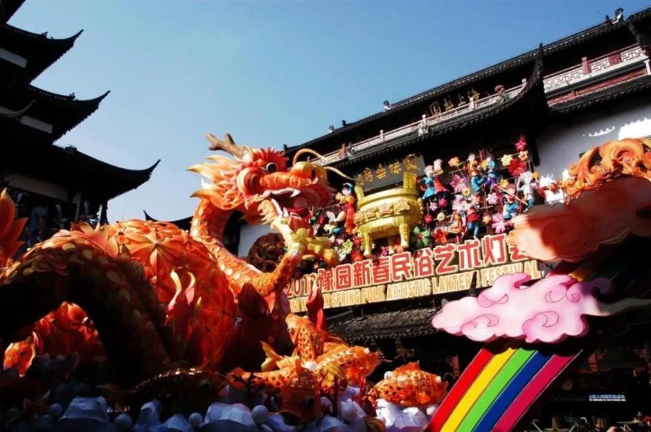 东方美学盛宴!豫园灯会的非遗灯彩超期待~