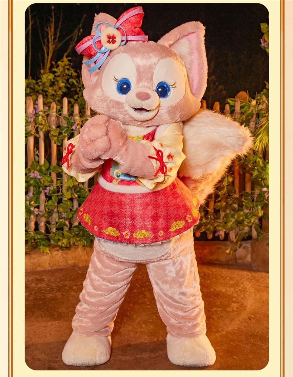 乐游上海过大年|迪士尼朋友们春节新装