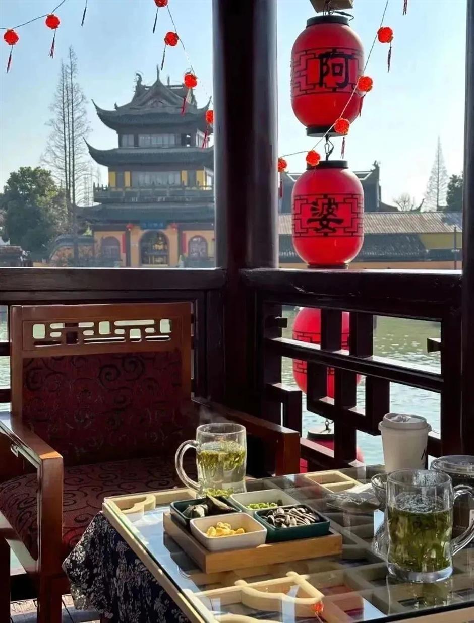 沪郊茶馆悄然走红