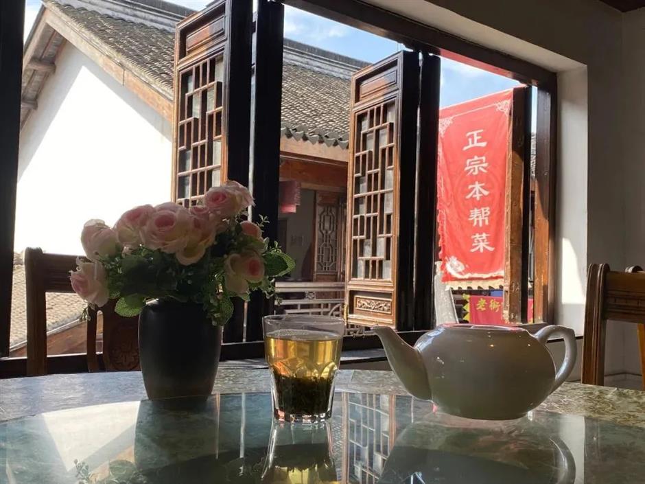 沪郊茶馆悄然走红