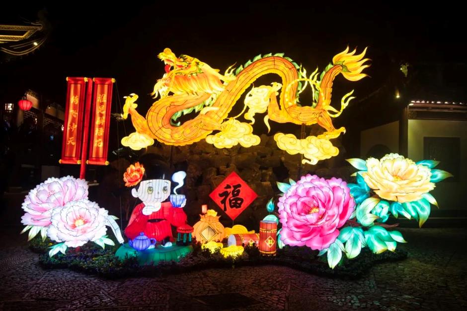 尋龍探春,賞燈遊園,就在首座非遺主題公園 | 樂遊上海過大年