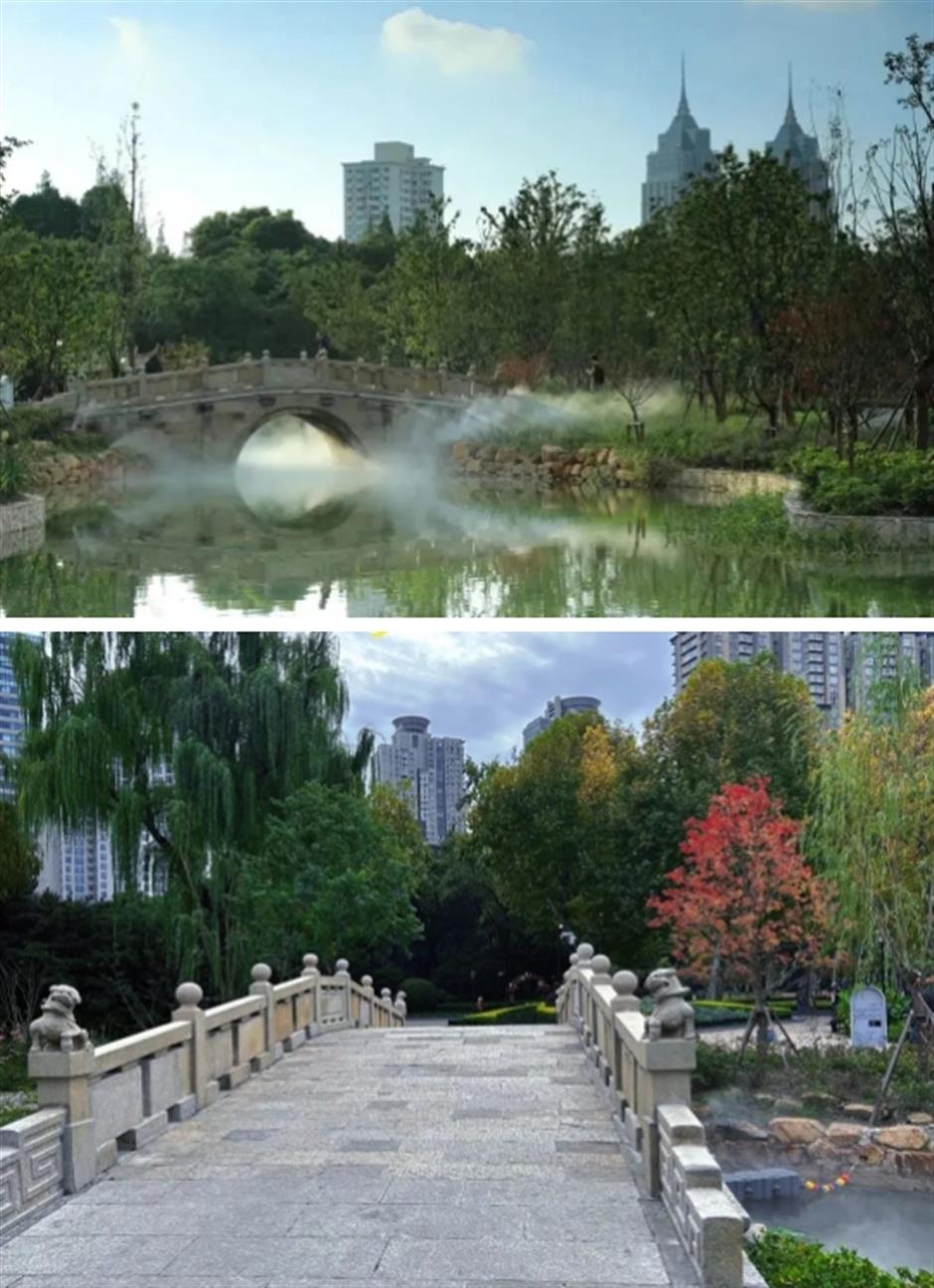 百年老公园游览线路图出炉