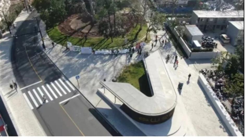 百年老公园游览线路图出炉