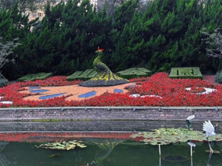 百年老公园游览线路图出炉