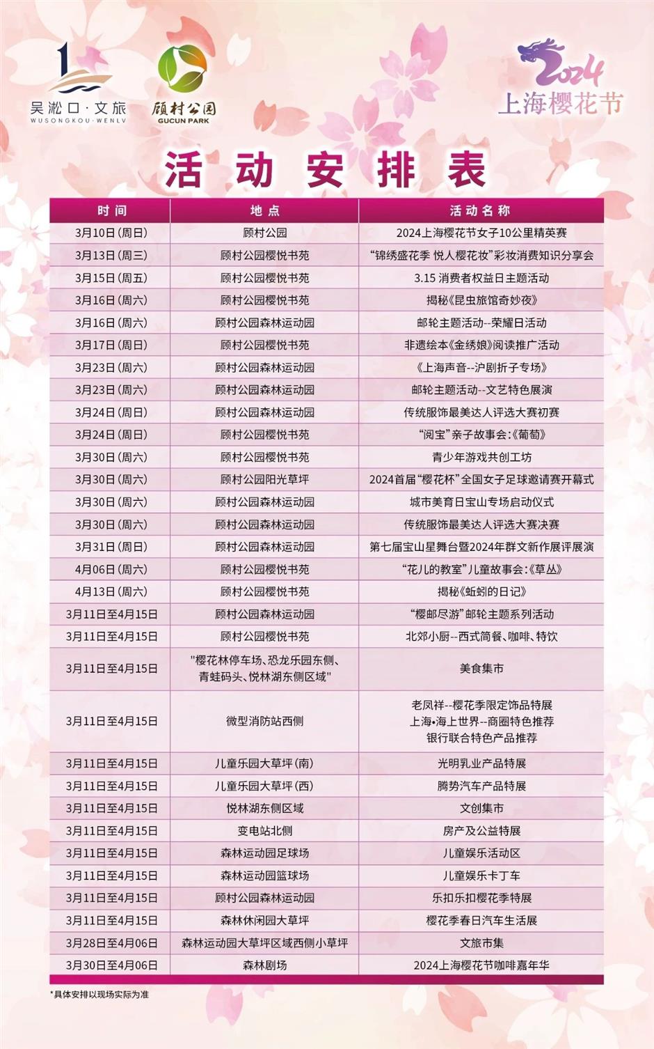 2024上海樱花节浪漫启航,邀您共赏樱花!