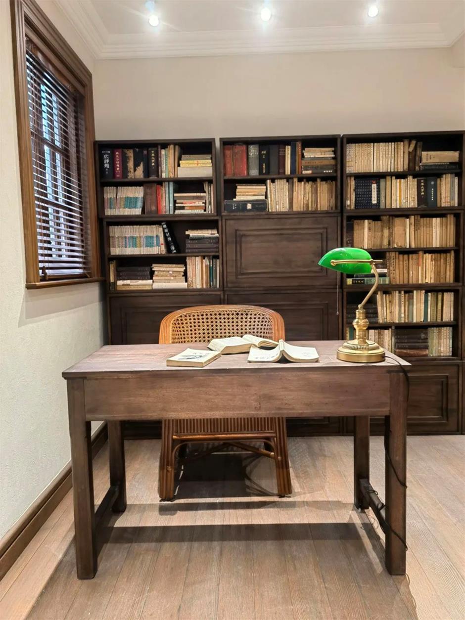 鲁迅存书室焕新归来,来溧阳路探寻