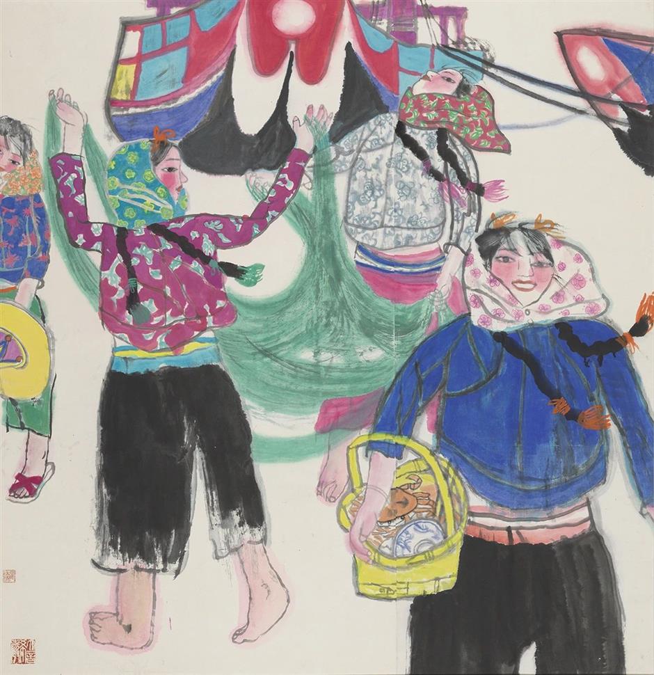 春日微风荡漾海上,来看展