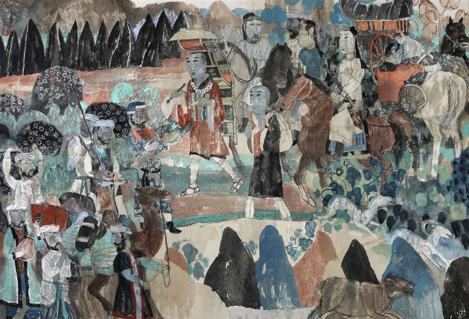 春日微风荡漾海上,来看展