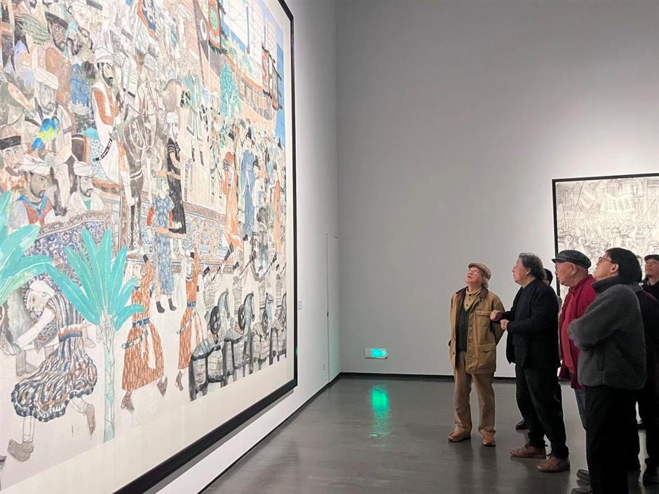 春日微风荡漾海上,来看展