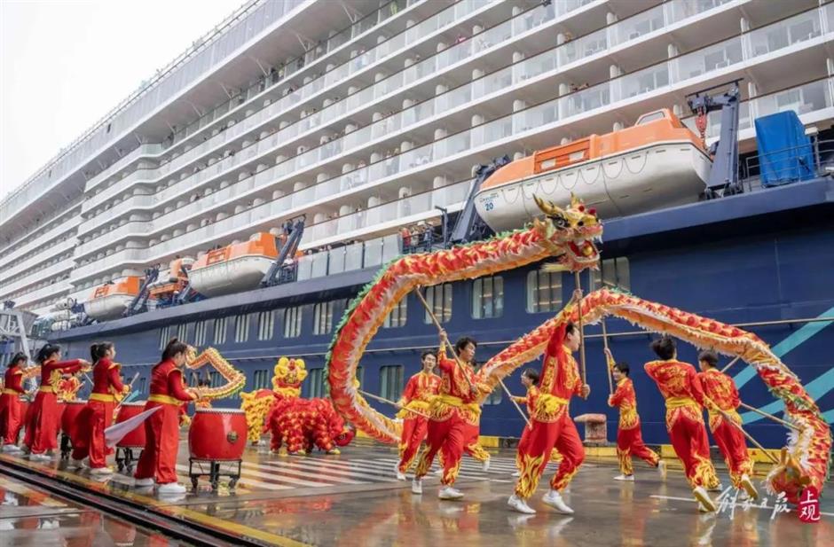 Visit Shanghai 入境旅游推广见成效,两艘访问港邮轮陆续抵沪