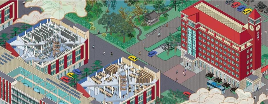 免费美展,地铁站里就能欣赏