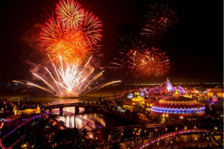 乐游上海·五一: 赏烟花、看虎鲸、观人鱼、遇国风