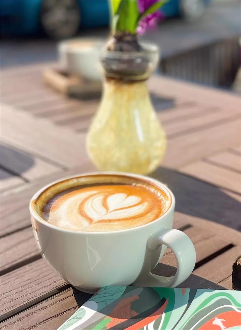 在上海竟然可以喝到這樣的花式咖啡！