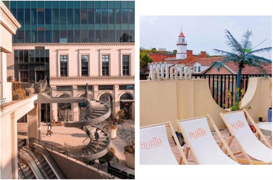 端午佳节,衡复街区的水塔舞台传来一串音符~