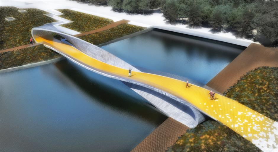 就在上海,莫比乌斯环突然爆红