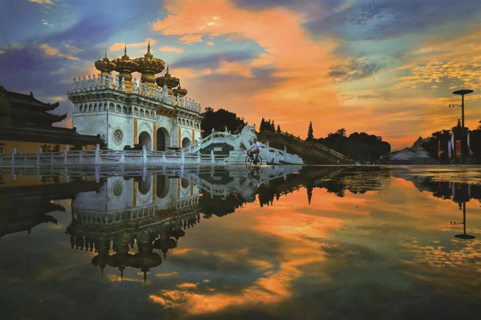 这里美成了如诗如画的