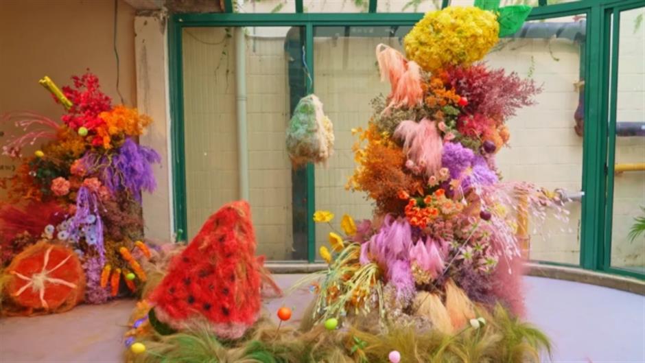 免费送上兜售清凉的夏日果缤纷!竟然在上海市中心的老洋房里