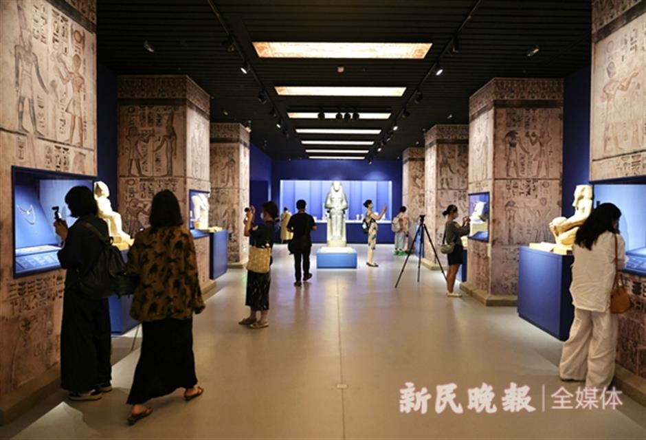 上博古埃及文明大展盛大啟幕!除了看展,你還能有這些新體驗→