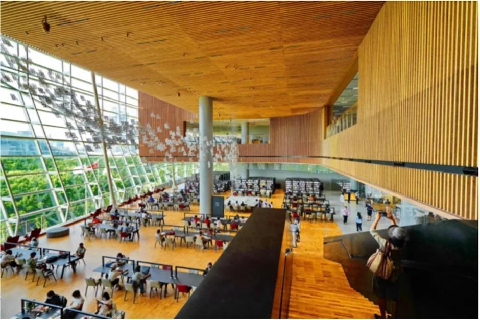 上海图书馆东馆:建在艺术空间里的知识殿堂