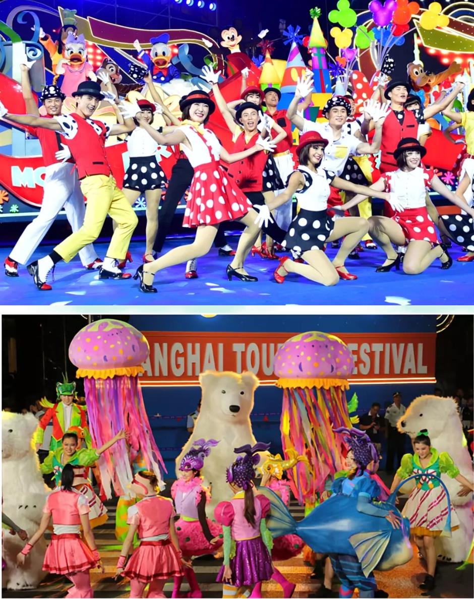 超期待!每年上海旅游节花车巡游表演方队都有惊喜