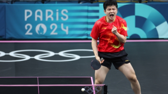 China's Fan wins table tennis men's singles title at Paris 2024