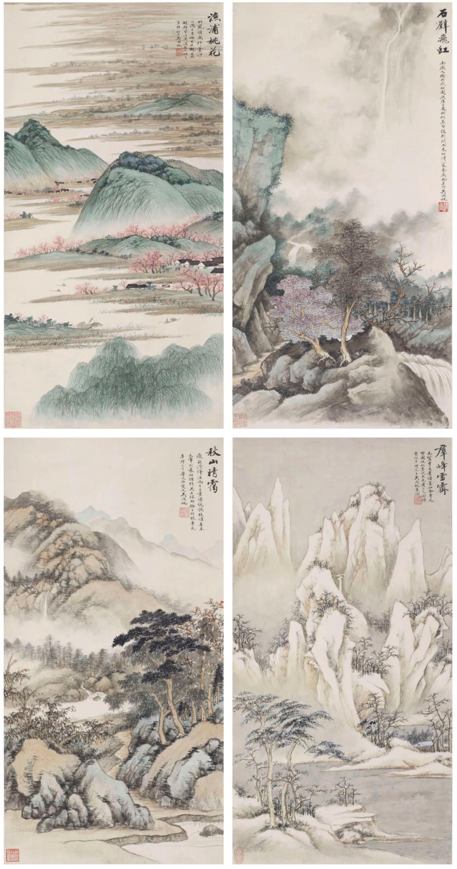 看一代文人畫家的藝術人生,「海上奇峰——吳湖帆誕辰130週年藝術展」開幕