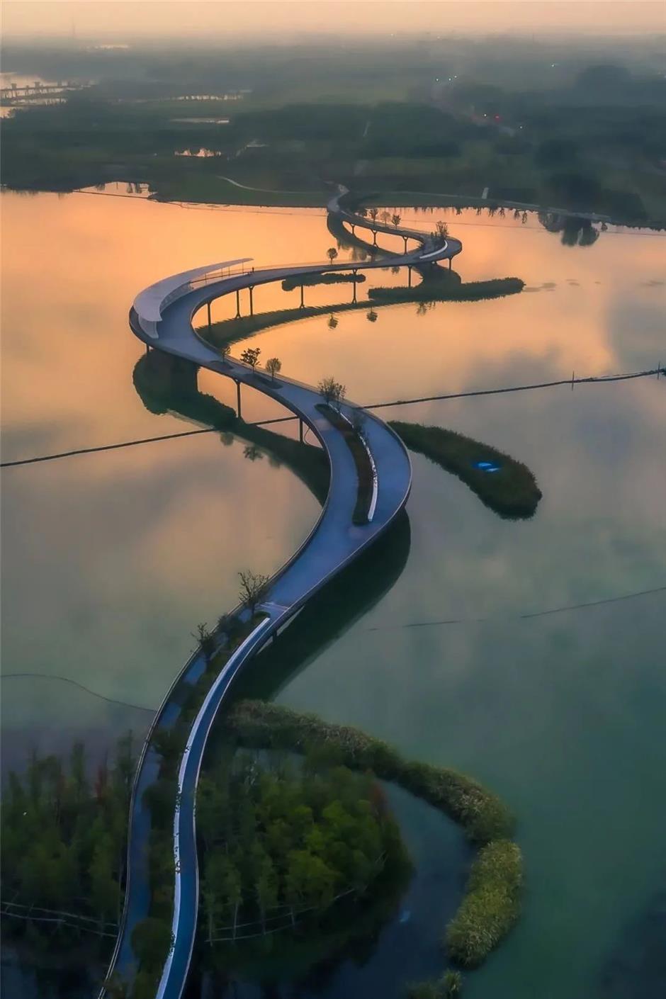 沪郊初秋的美藏在這5片湖光水色裡