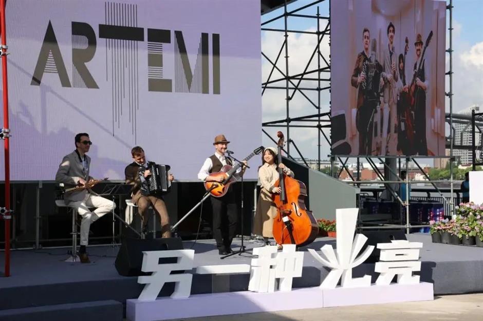 杨浦滨江宝藏Citywalk,就藏在这座公园里!