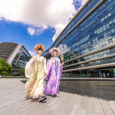 City's backyard garden in full bloom for visitors