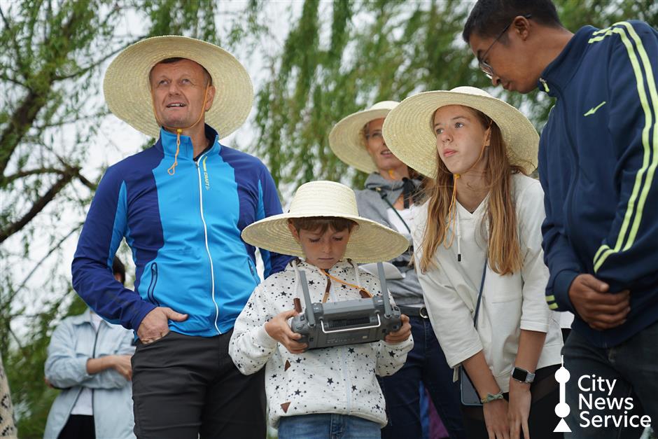 A field day for Shanghai's expats in Jiading District