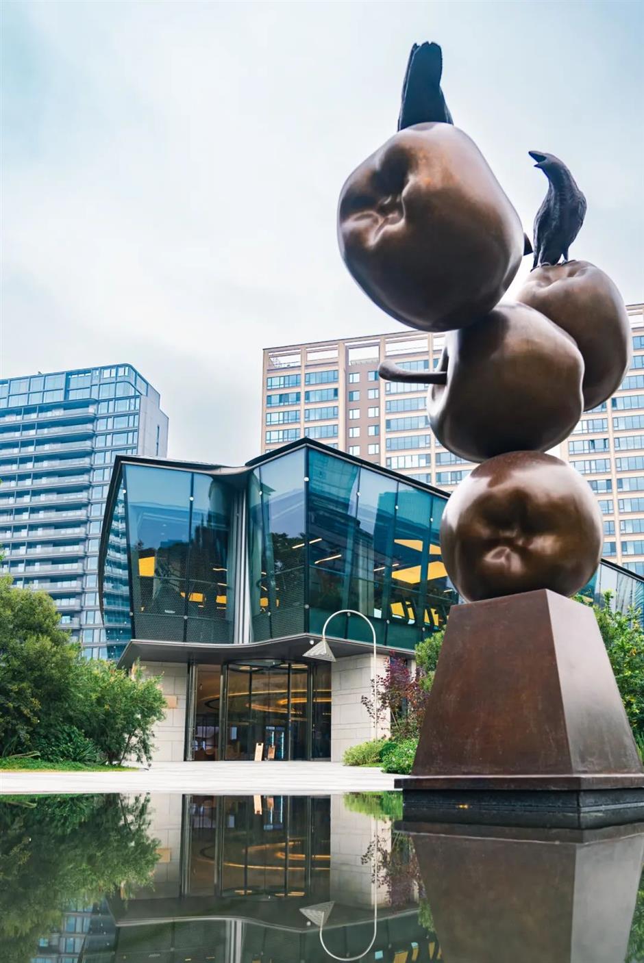 秋景上新!上海市中心的清幽秘境花园又变美了→