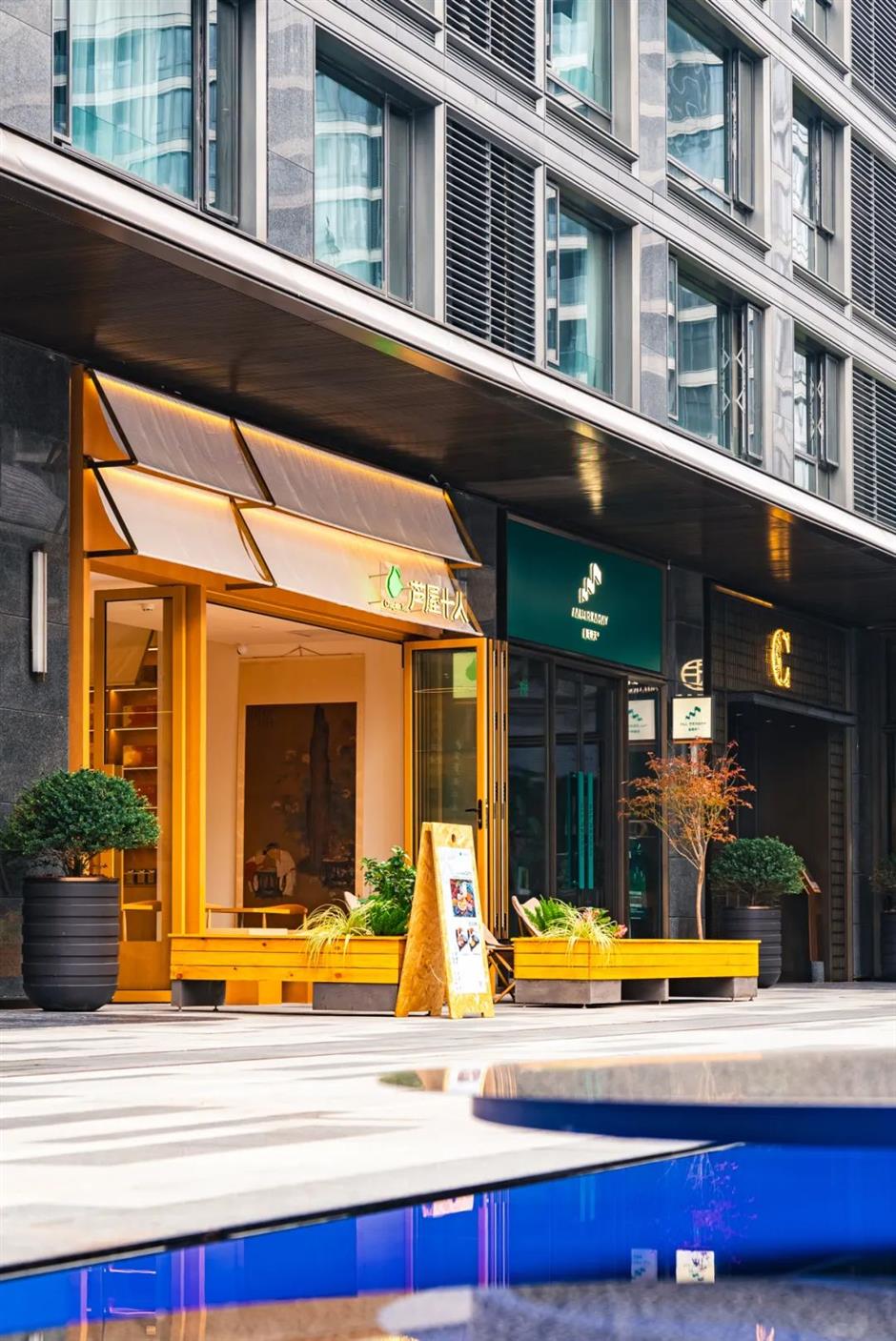 秋景上新!上海市中心的清幽秘境花园又变美了→