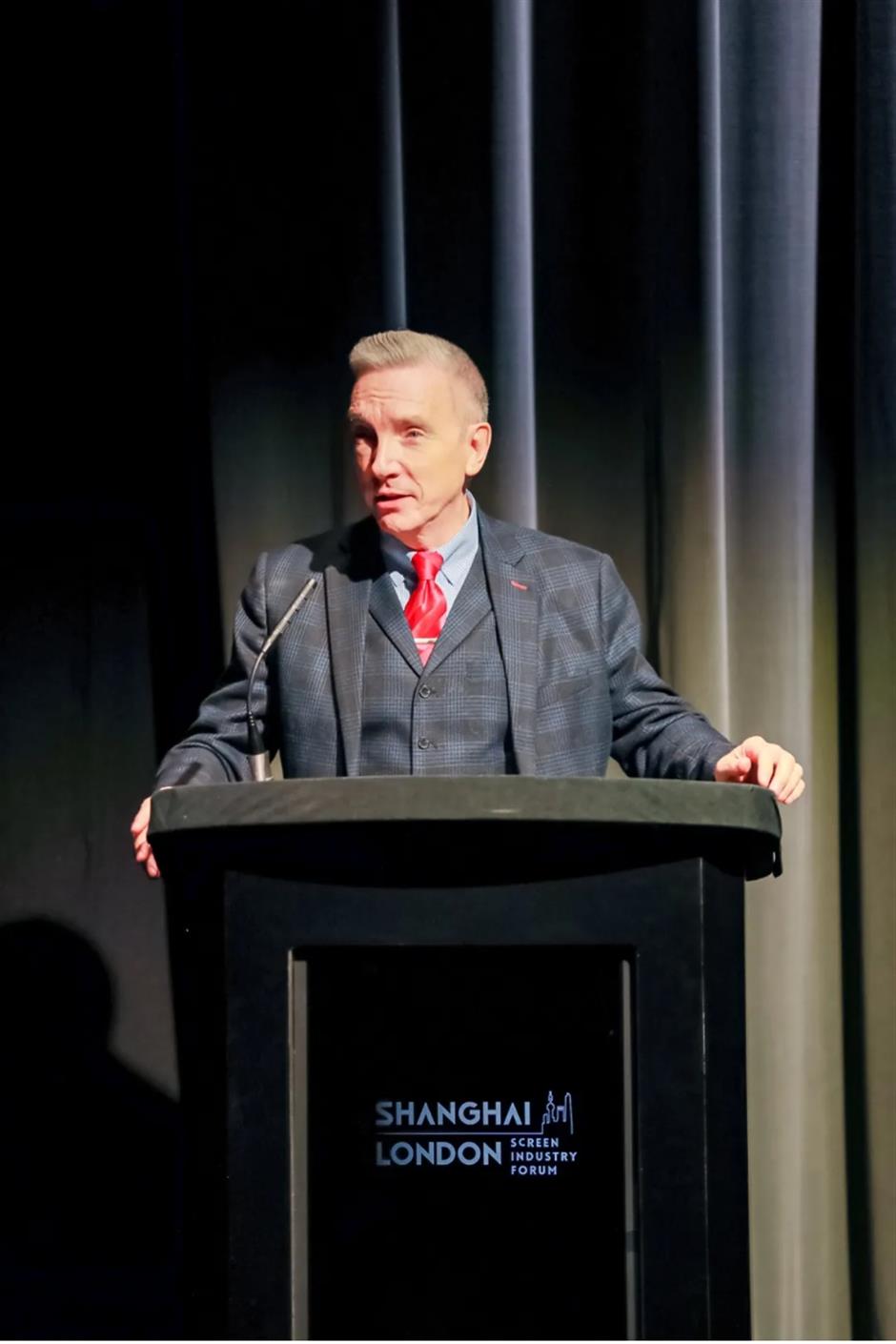 上海-伦敦影视产业对话会在英国举行