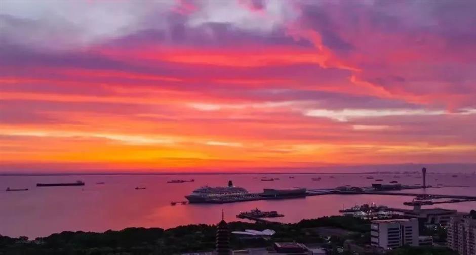 秋日滨江景观岸线,打卡点刷新啦~