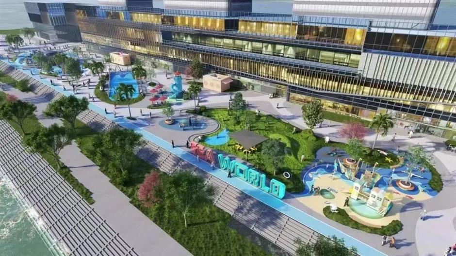 秋日滨江景观岸线,打卡点刷新啦~