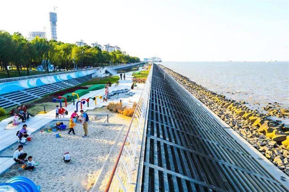 秋日滨江景观岸线,打卡点刷新啦~