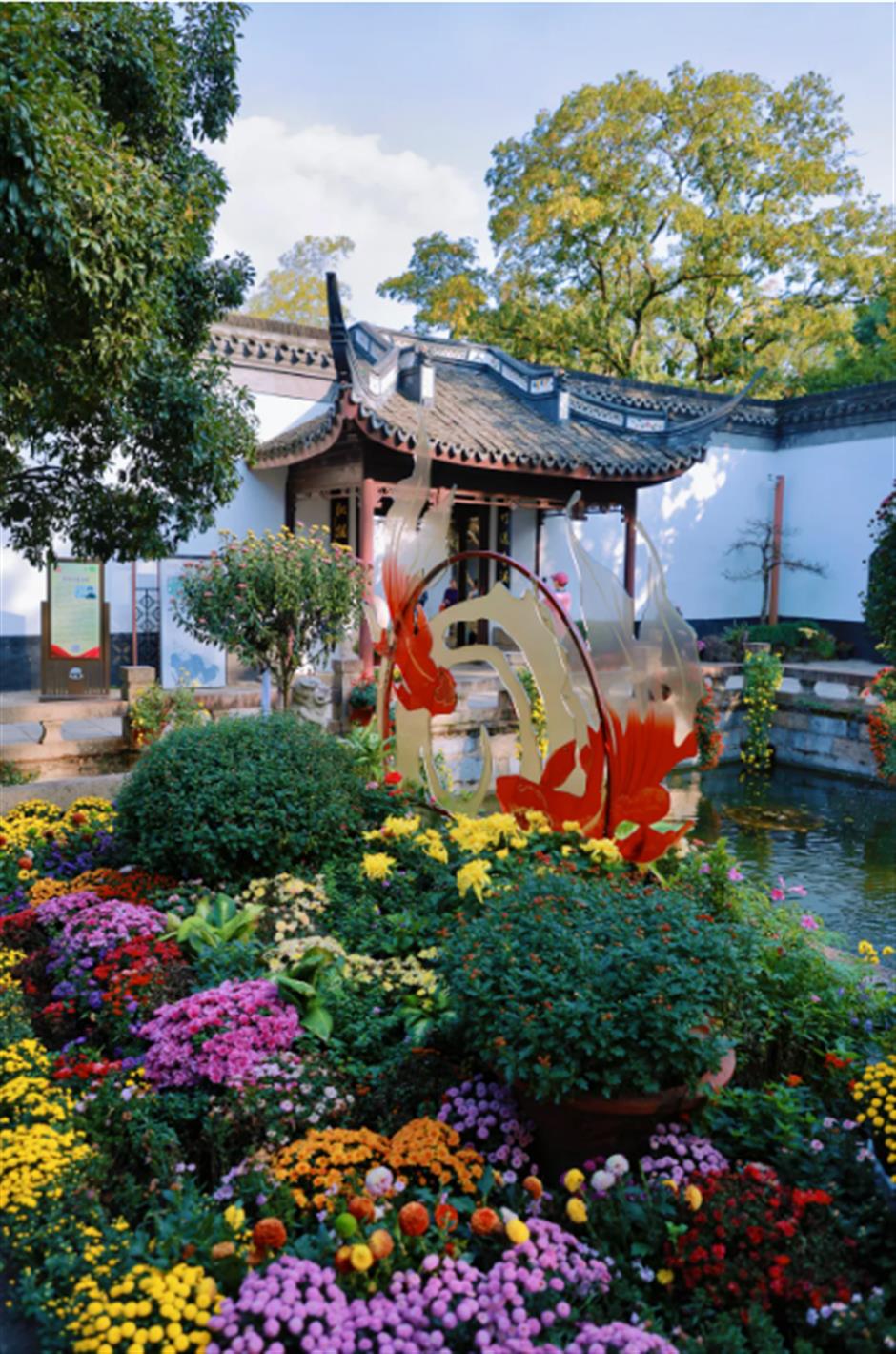 地铁旁的这座园林,藏不住了!