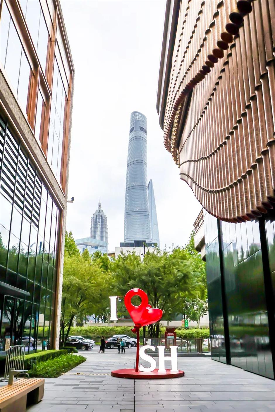 好大的取景地!上海太好拍了~