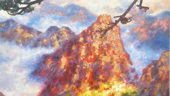 Discover Yu Zhongbao's Solo Exhibition: 'The Boundless Earth Lies Beneath the Endless Sky' at Nanjing's Jinling Art Museum - News Directory 3