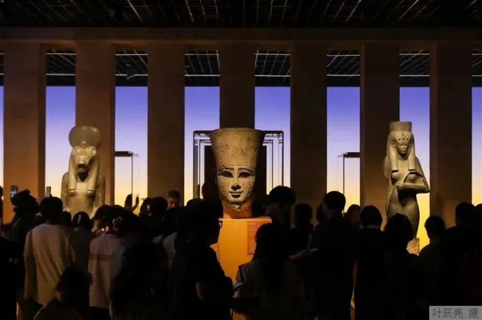 带动周边消费超100亿元!古埃及文明大展迎来第100万名观众
