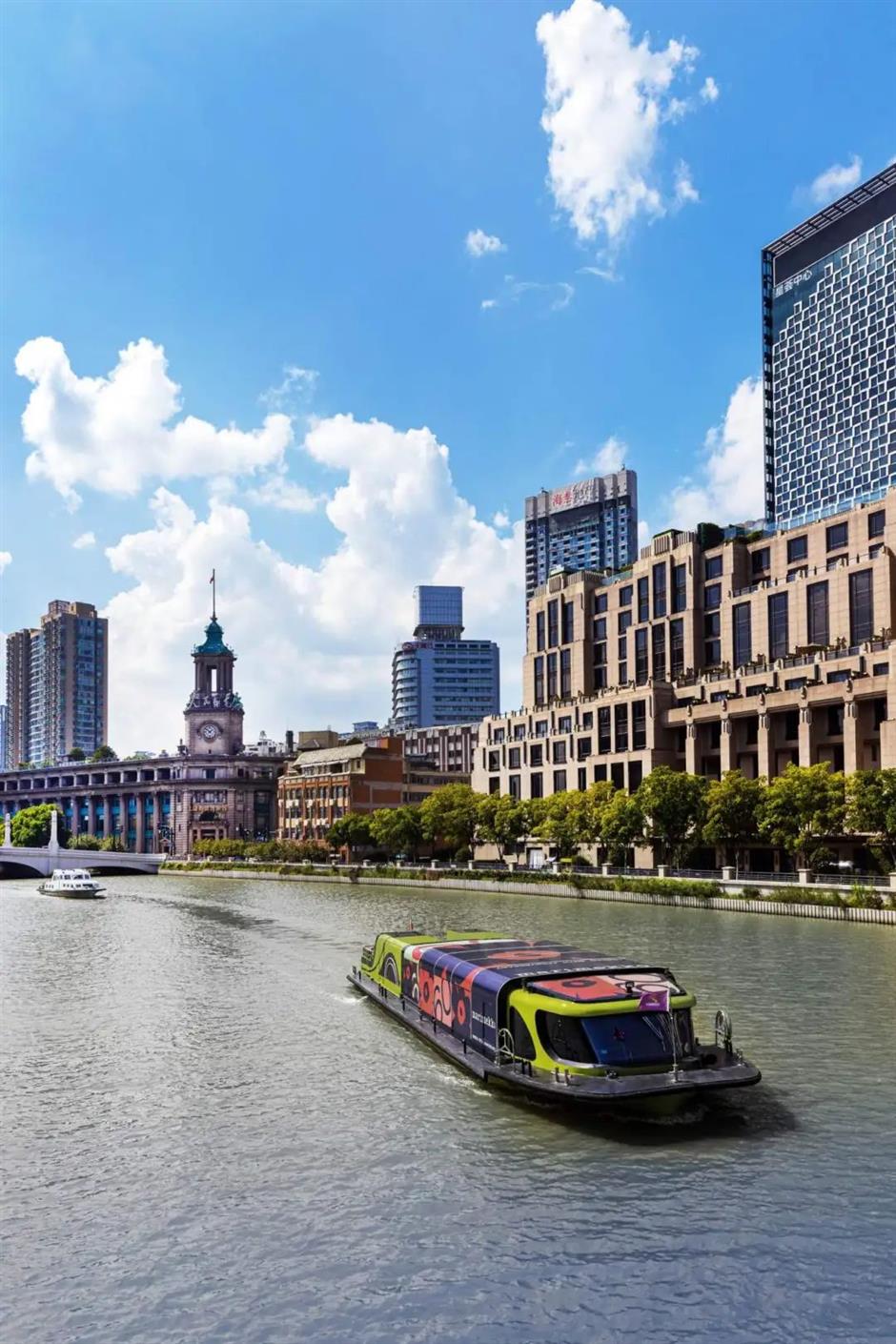 一票畅游!悠游苏州河一日票正式上线!
