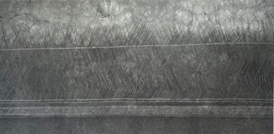 Ink-wash paintings show explores urban landscape fusing tradition and modernity