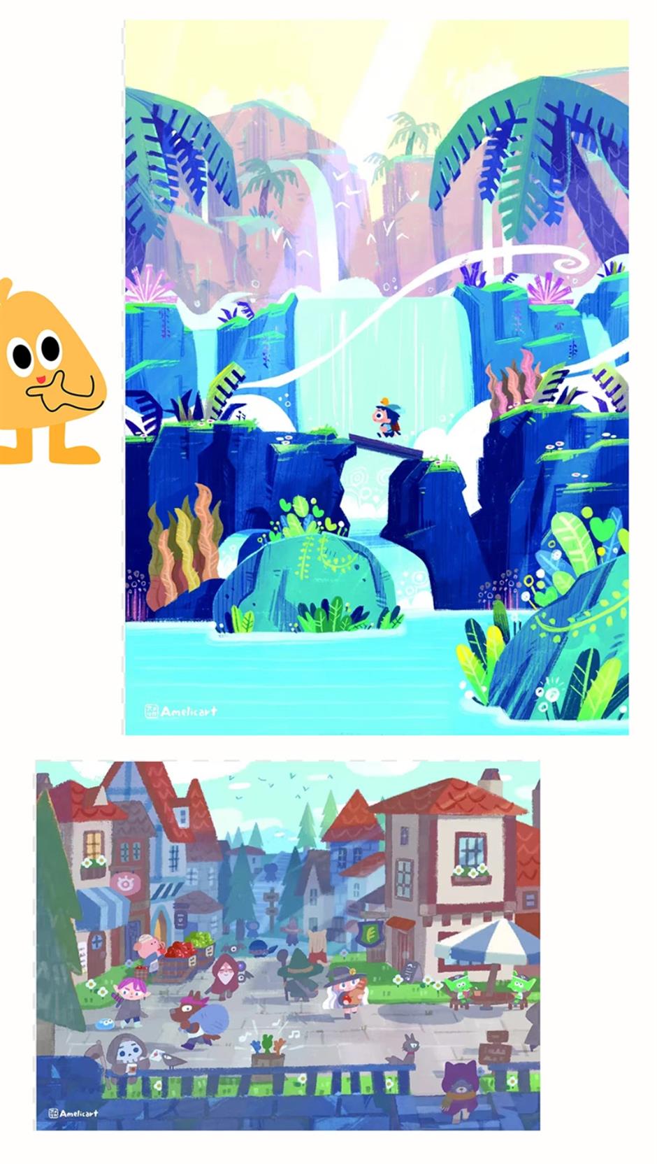 Illustration exhibition brings creativity to Hunzhi Bookstore