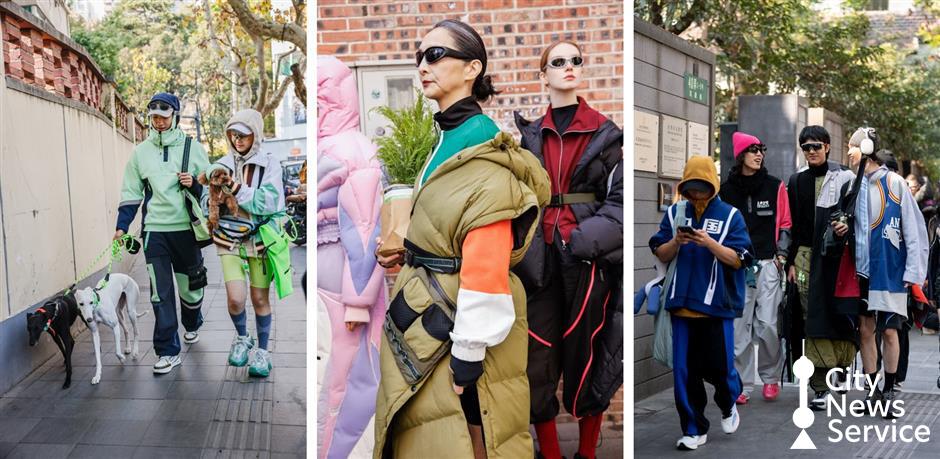Wukang Road fashion show features recycled clothes