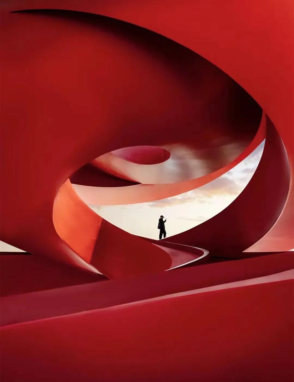 超出片!來打卡上海的絕美「紅」