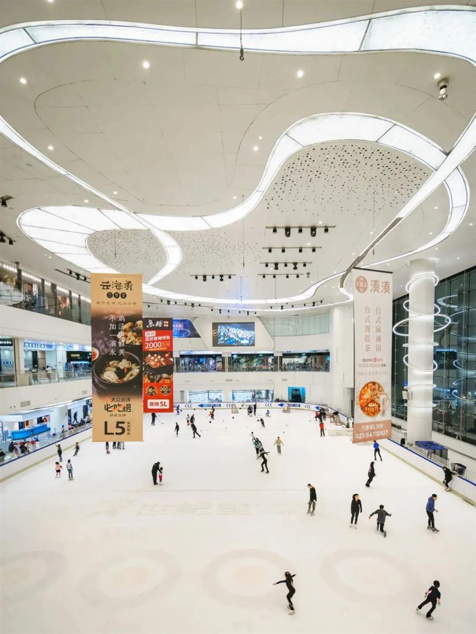 大降溫!上海的冰雪場也捲起來了