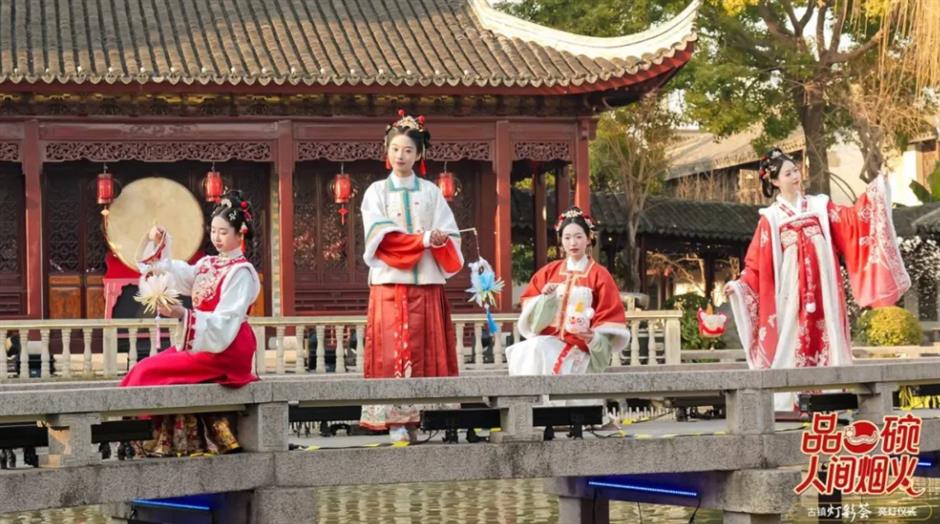 今晚,南翔古镇亮了!