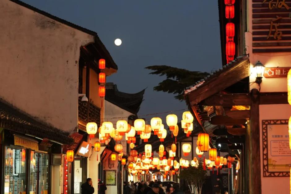 今晚,南翔古镇亮了!