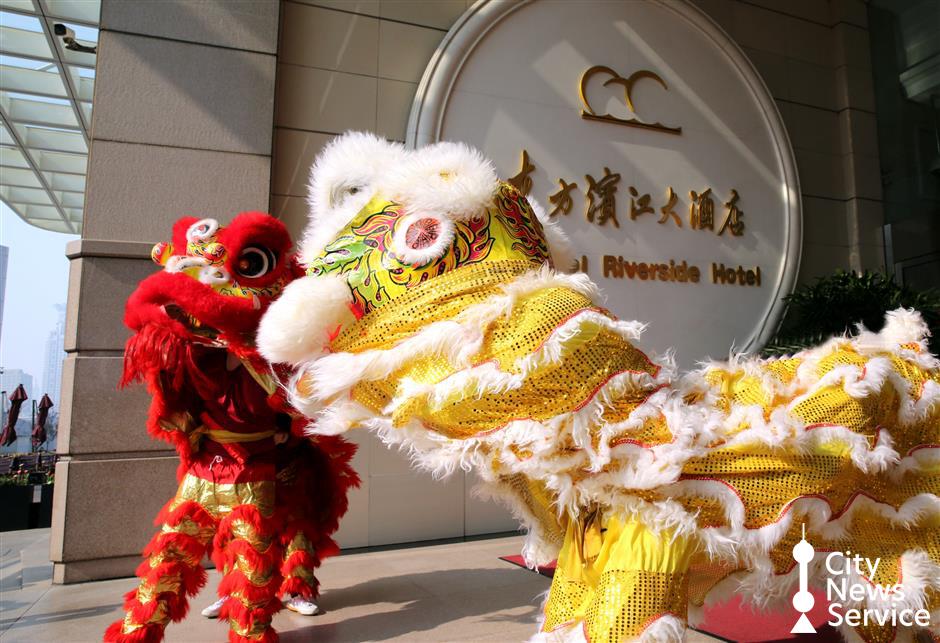 Celebrations galore at Shanghai landmarks to mark Year of Snake